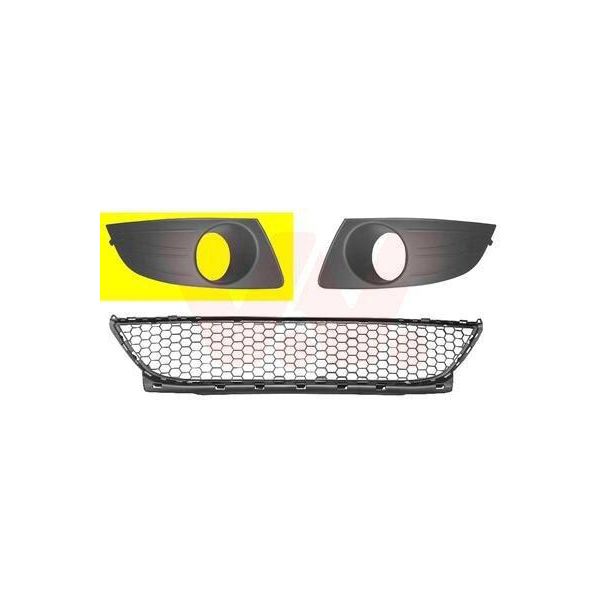 Van Wezel | Griglia Di Ventilazione, Paraurti (1516594) Adatto Per Dacia-image