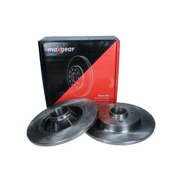 2X Disco Freno Maxgear 19-1902 Posteriore Per Peugeot 308 Sw I (4E_ 4H_)-image