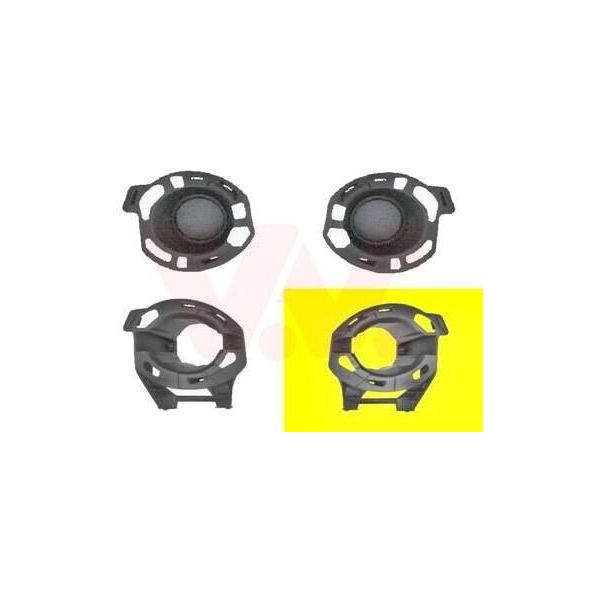 Van Wezel | Griglia Di Ventilazione, Paraurti ** Equipart ** (4333591) Adatto Per Renault-image