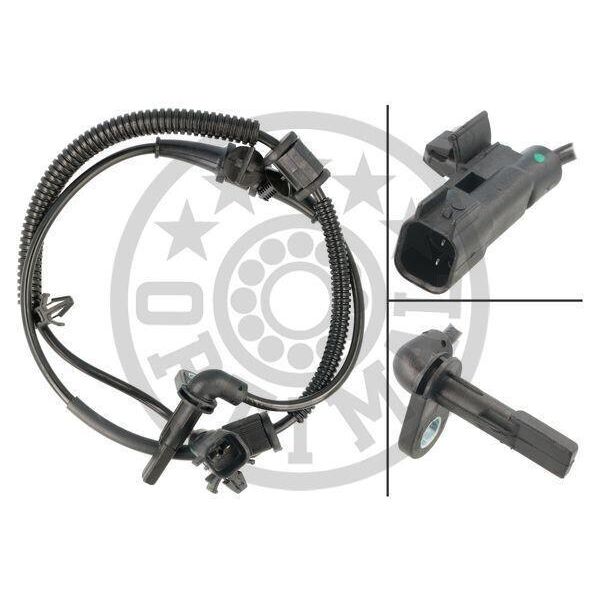 Sensore Optimal Abs Velocità Ruota Anteriore Per Opel Astra J Sports Tourer (P10) 06-S326-image