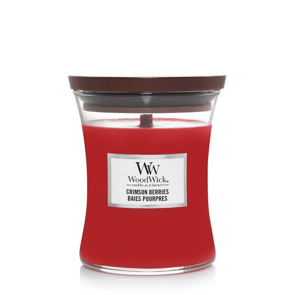 Woodwick Candela Profumata Crimson Berries 275 G-image