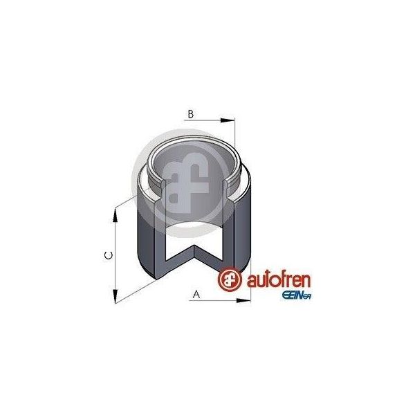 Autofren Seinsa Pistone Pinza Freno Per Toyota Previa / Estima (R1, R2) 45 Mm In Acciaio-image