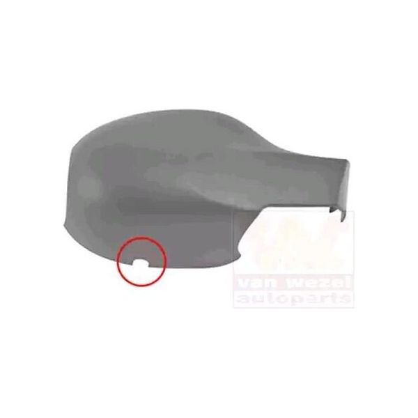 Van Wezel 4325844 Copertura Specchietto Esterno Destro Per Renault Clio Ii (BB0/1/2, CB0/1/2) Copertura Specchietto Con Primer-image