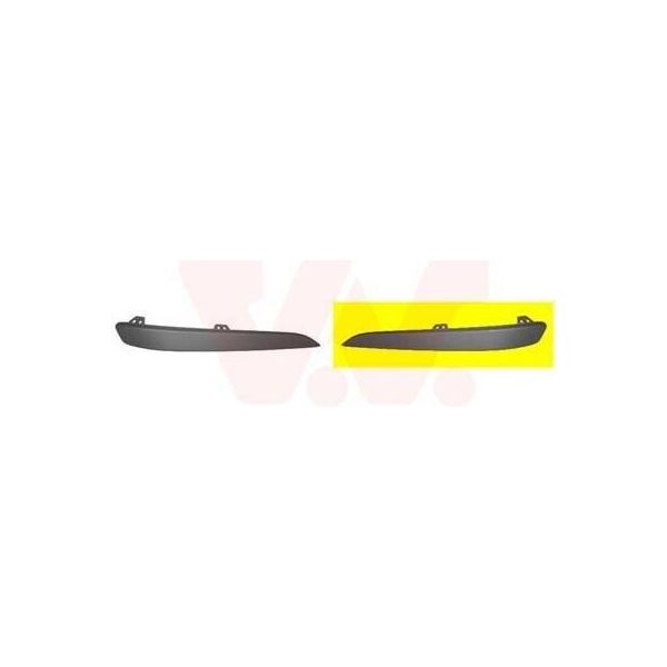 Van Wezel Modanatura Paraurti Anteriore Sinistro Per Opel Astra H Caravan (A04) Astra H Hatchback (A04) Astra H Box (L70) Astra Classic Caravan (A04)-image
