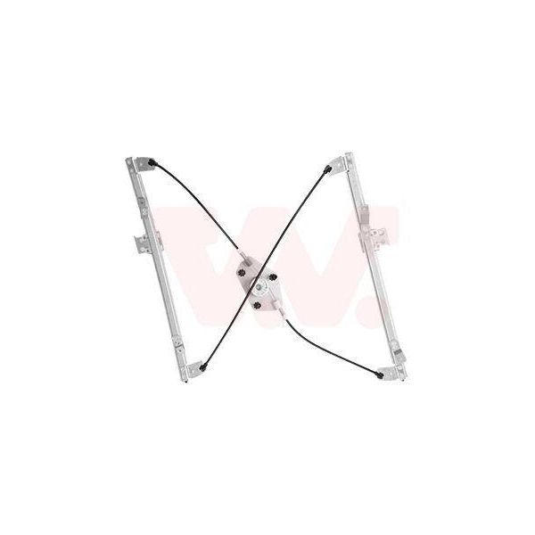 Regolatore Di Finestrini Anteriore Sinistro Da Van Wezel Senza Motore Elettrico (0972261) Ferramenta Interna Del Regolatore Di Finestrini-image