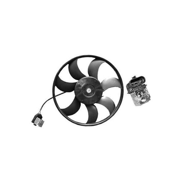 Van Wezel 3742744 - Ventola Radiatore Oe 1341344 Per Astra G, Zafira A-image