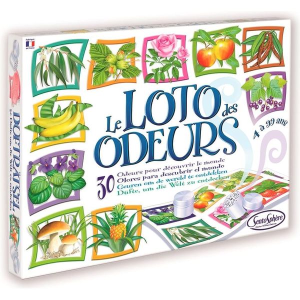 SentosphèRe Gioco Educativo Geurenlotto - Gioco Del Profumo Per Bambini-image