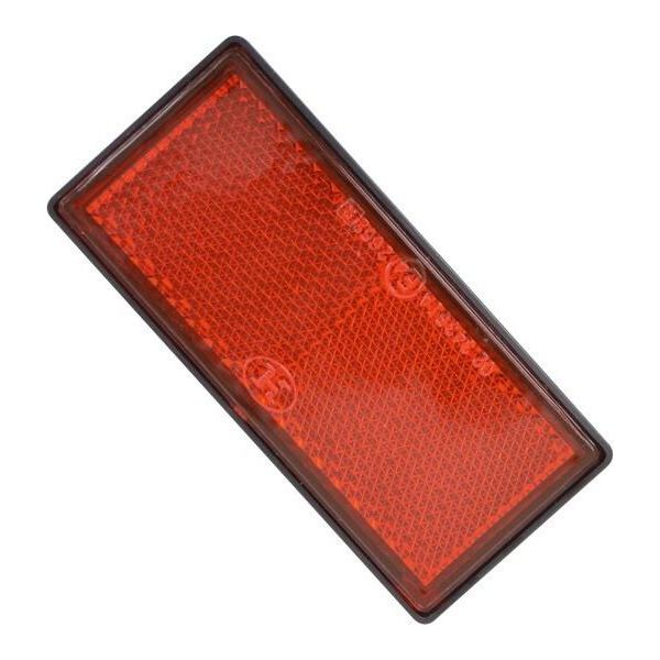 Riflettore Autoadesivo 86 X 40 Mm Rosso-image