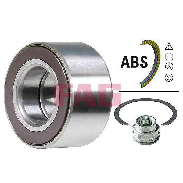 Set Cuscinetti Ruota Anteriori Fag Per Fiat Strada Pickup (178) 72 Mm 713 6903 50-image
