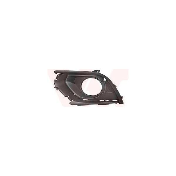 Van Wezel Griglia Di Ventilazione Paraurti Per Opel Corsa E Hatchback (X15) Con Foro/Fori Per Fendinebbia Con Fori Per Modanatura/Paraurti-image