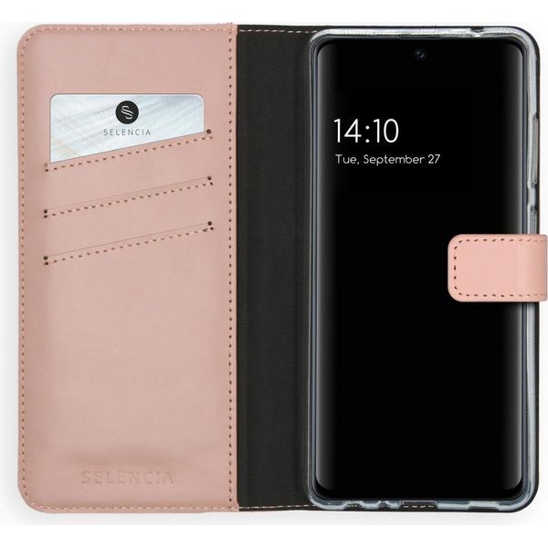 Samsung Galaxy A52/Samsung Galaxy A52S/Samsung Galaxy A52 Custodia - Vera Pelle - Custodia Selencia Flap - Rosa Chiaro-image