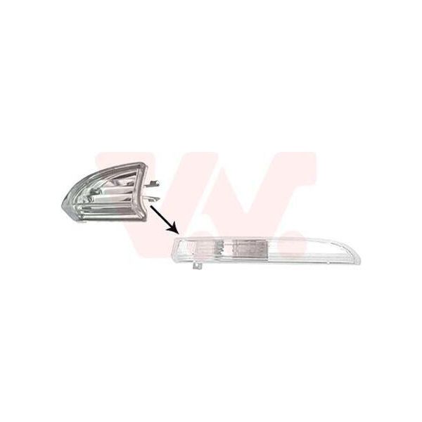 Van Wezel 5841973 - Riflettore, Indicatore Di Direzione Oe 3C8807717 Per Passat Cc (357)-image