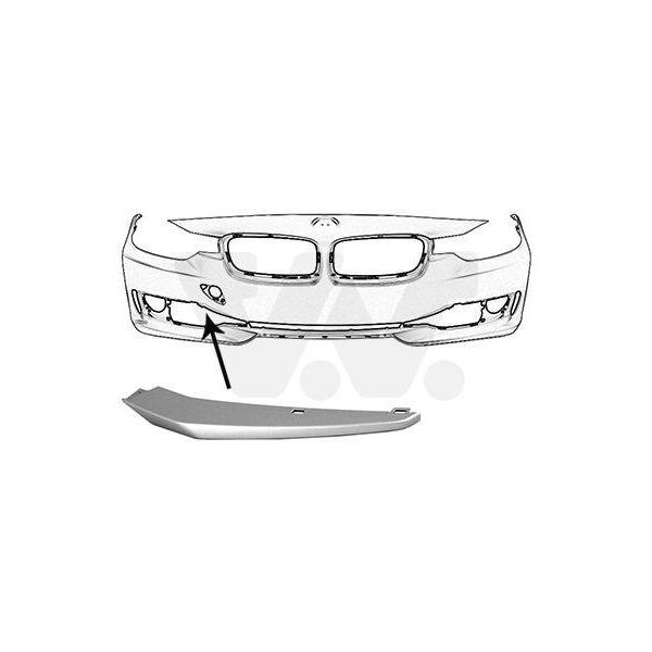 Fascia Paraurti Anteriore Destra Van Wezel (0670582) Fascia Carrozzeria-image