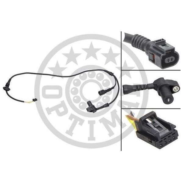 Sensore Optimal Abs Velocità Ruota Anteriore Per Audi A4 Avant (8ED, B7) 06-S065-image