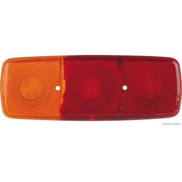 Herth+Buss Elparts Vetro Del Fanale Posteriore Coperchio Del Fanale Posteriore 83832212 Sinistra Destra 282 Mm 105 Mm-image