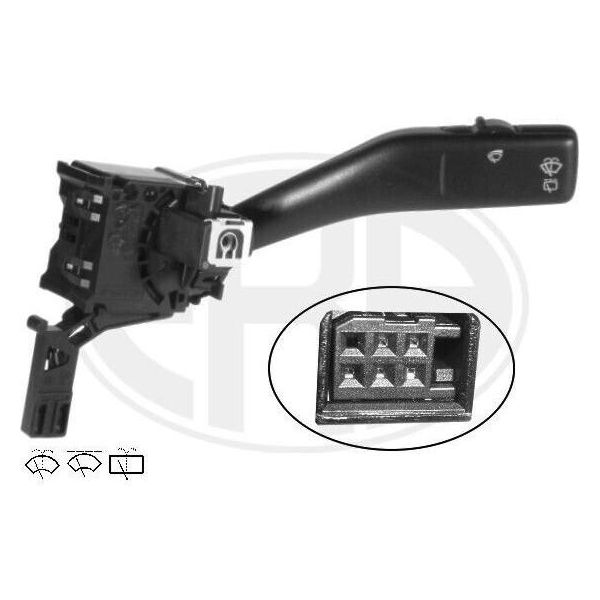Era 440446 Interruttore Sul Piantone Dello Sterzo Interruttore Combinato Per Vw Golf V Hatchback (1K1) Golf Vi (5K1) Touran (1T1, 1T2) Tiguan (5N) Golf Plus (5M1, 521) Touran-image
