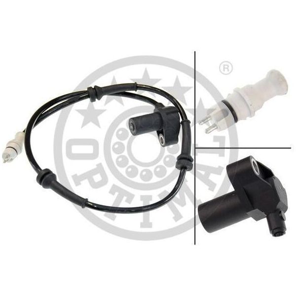 Sensore Velocità Ruota Optimal Abs Per Renault Clio Ii (BB0/1/2, CB0/1/2) 06-S218-image