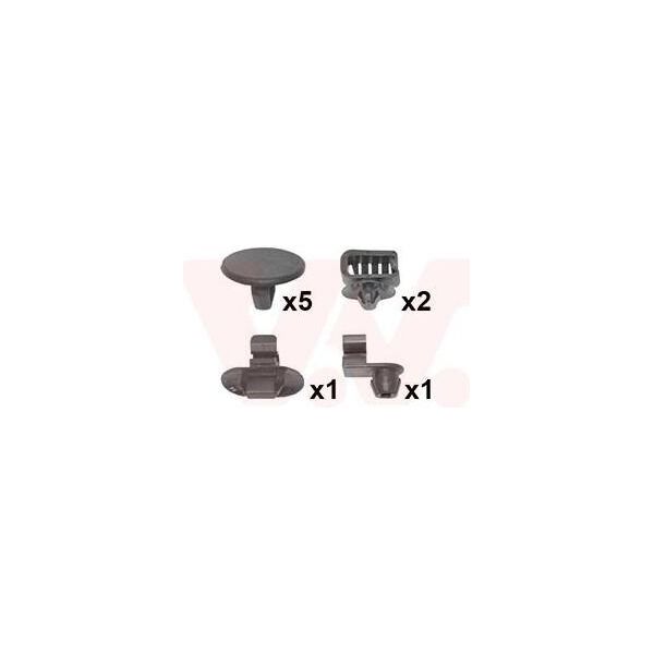 Van Wezel Kit Di Montaggio Cofano Motore 0925797 Anteriore Per CitroËN C3 I Hatchback (Fc, Fn)-image