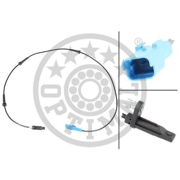 Sensore Optimal Abs Velocità Ruota Anteriore Adatto Per Peugeot 508 Sw I (8E) 06-S566-image