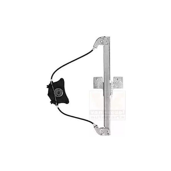 Van Wezel 0336264 Alzacristalli Elettrico Posteriore Destro Per Audi A3 Sportback (8VA, 8VF) A3 Berlina (8VS, 8VM)-image