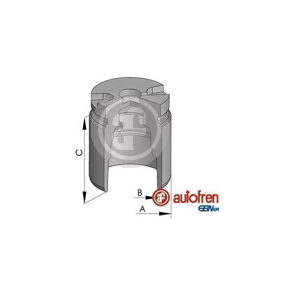 Autofren Seinsa Pinza Freno A Pistoncini D025441 Posteriore Per Opel Movano Bus (X70) 42Mm-image