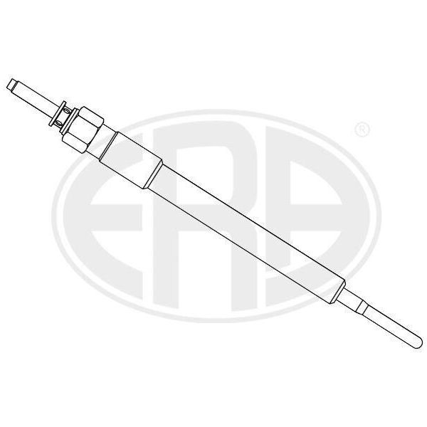 Era 886183 Candela Di Preriscaldamento Diesel Per Hyundai Ix35 (Lm, El, Elh)-image