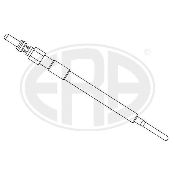 Era 886077 Candeletta Diesel Per Ford Fiesta Mk6 Hatchback (JA8, JR8)-image