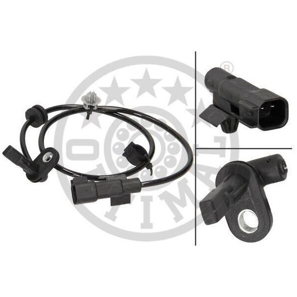Sensore Velocità Ruota Posteriore Optimal Abs Per Opel Astra J Sports Tourer (P10) 06-S325-image