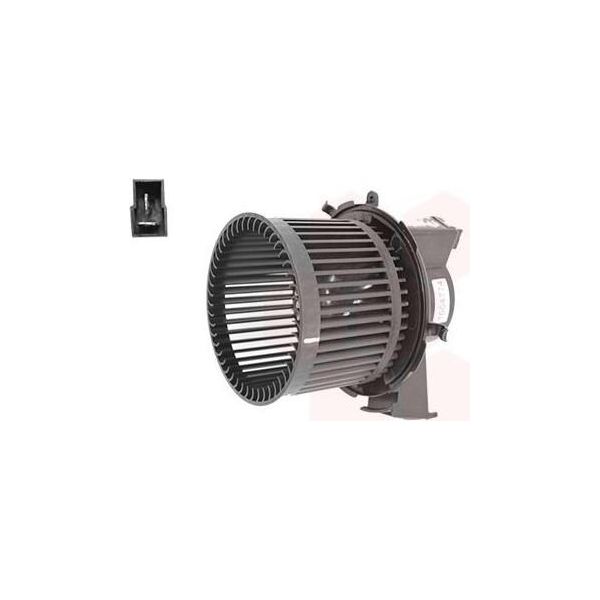 Van Wezel 1604774 Motore Ventilatore Ventilatore Interno Per Ford Ka (RU8) Per Fiat Panda (169) 500 (312) 500 C (312) Per Abarth 500 / 595 / 695 Hatchback-image