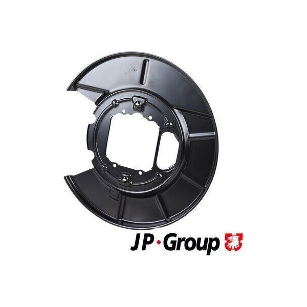 Jp Group 1464302670 - Oe 34216750385 Piastra Di Ancoraggio, Asse Posteriore Sinistro Per X5 (E53)-image