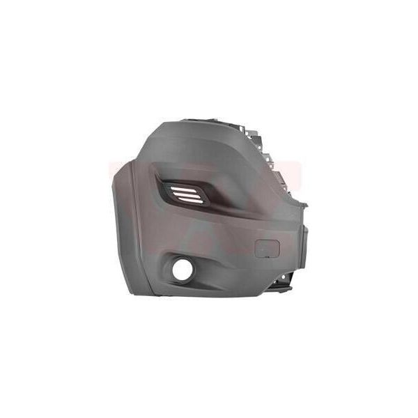 Van Wezel Paraurti Anteriore Destro Per Opel Movano C Furgone (U9) Nero 0983568-image