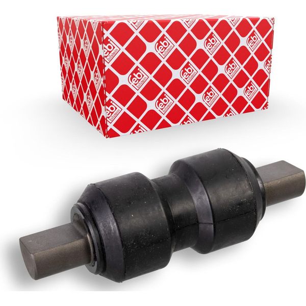 Febi Bilstein Cuscinetto Boccola Molla A Balestra 172475 Anteriore Sinistro Anteriore Destro Per Volvo FL6 161Mm Gomma 19Mm 54Mm 1,133Kg-image