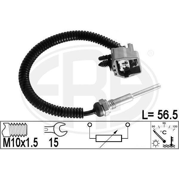 Era 331010 - Oe 1096495 KüHlmitteltemperatursensor FüR Transit, Xf (X260), E-Pace (X540), Xe (X760), Discovery Sport (L550), Discovery V (L462), Range Rover Evoque (L538), Range Rover Evoque (L551), Range Rover Iv (L405), Range Rover Sport (L494), Range Rover Velar (L560)-image