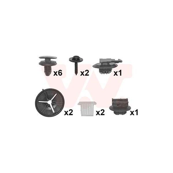 Van Wezel 4035793 - Oe 1620303980 Kit Di Montaggio, Paraurti Per 208 I (Ca, Cc)-image