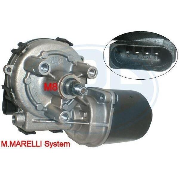 Era 460279A Motore Tergicristallo Anteriore Per Fiat Grande Punto (199) Punto (188) Punto Evo (199) Punto (199) Linea (323, 110) Per Abarth Grande Punto (199)-image