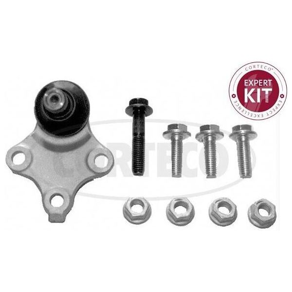 Corteco Giunto Di Supporto Anteriore Destro Anteriore Sinistro Inferiore Adatto Per Peugeot Partner Combispace (5F) 49400191-image