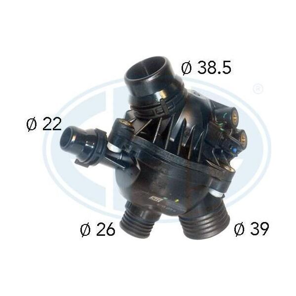 Termostato Era Refrigerante 97 °C Per Bmw 3 Touring (E91) 3 Berlina (E90) 5 Berlina (E60) 1 Hatchback (E87) 5 Touring (E61) X3 (E83)-image