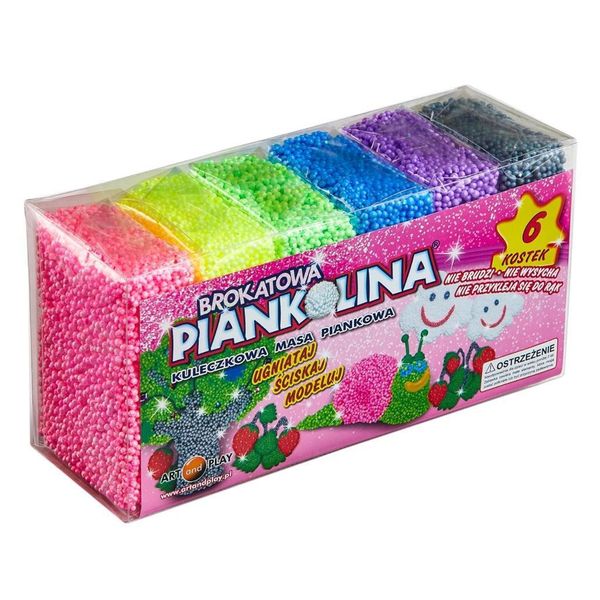 Foamcoline 6 Colori Glitter 31447-image