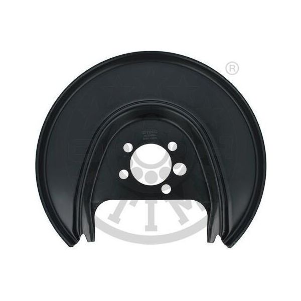 Optimal Piastra Paraspruzzi Per Disco Freno Per Vw Polo (9N) Posteriore Sinistra BSP-1002L Piastra Di Ancoraggio-image
