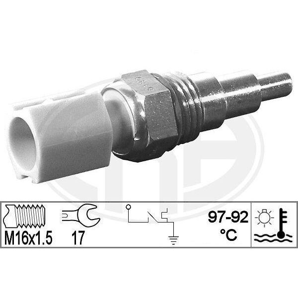 Era 330192 Interruttore Temperatura Ventola Radiatore Interruttore Termico Per Mazda MX-5 I (Na) Familia Iv (Bf) MX-3 (Ec) 323 C Iv (Bg) 323 Iii Hatchback (Bf)-image