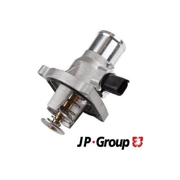 Jp Group 1214500200 - Oe 55578419 Alloggiamento Termostato Per Aveo (T300), Astra G, Cruze (J305), Astra J, Zafira Tourer C, Astra H, Zafira B, Vectra C (Z02), Meriva (X03), Signum (Z03), Croma, 159 (939), Aveo (T250, T255), Insignia A (G09), Cruze (J300), Mokka X (J13), Cruze (J308), Trax, Orlando (J309), Zafira A-image