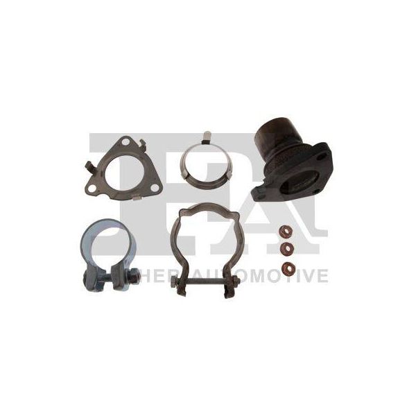 FA1 KF460010 Tubo Di Scarico Flessibile Ø50Mm Tubo Di Scarico 77Mm Per Jaguar Xf (J05, CC9) S-Type (X200) Xj Sedan (X350, X358)-image