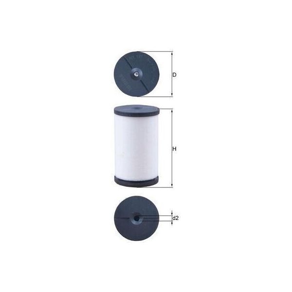 Mahle Hx 191 Filtro Olio Cambio Automatico Filtro Olio Cambio Per Vw Golf V Hatchback (1K1) Golf Vii Hatchback (5G1, BQ1, BE1, BE2) Golf Vi (5K1) Touran-image