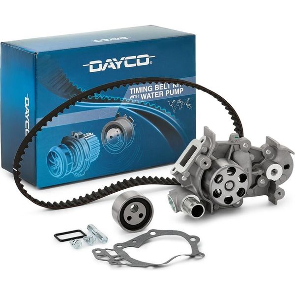Dayco KTBWP1743 Kit Cinghia Dentata + Pompa Acqua Per Renault Clio Ii (BB0/1/2, CB0/1/2) Twingo I (C06) Kangoo Express (FC0/1) Twingo I Furgone (S06)-image