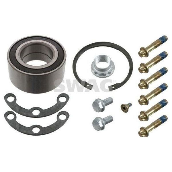 Set Cuscinetti Ruota Swag Posteriore Sinistro Posteriore Destro Adatto Per MERCEDES-BENZ Berlina (W124) Cuscinetto A Sfere Obliquo 84 Mm 99 90 8881-image