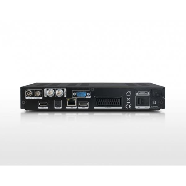 Ab Cryptobox 752HD Ricevitore Combinato Full Hd DVB-S2 DVB-C/T2 H.265 Ci Usb Lan-image