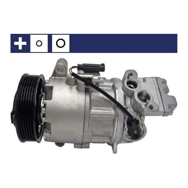 Mahle Acp 350 000S - Oe 6 915 380 Compressore Aria Condizionata Per Serie 3 (E91), X1 (E84), Serie 1 (E81), Serie 1 (E87), Serie 1 (E88), Serie 1 (E82), Serie 3 (E90), Serie 3 (E93), Serie 3 (E92)-image