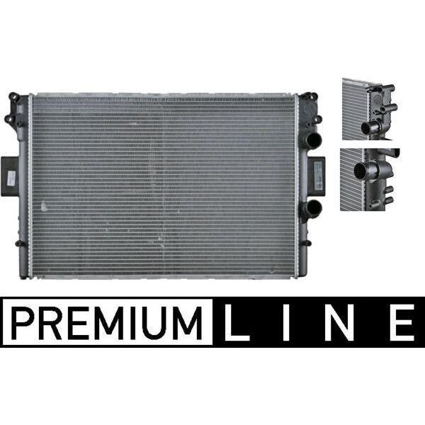 Mahle Original Cr 1106 000P Radiatore Radiatore Ad Acqua Radiatore Motore-image
