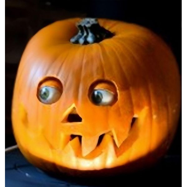 Zucca Spaventosa Di Halloween, Decorazioni Di Zucca, Decorazione Artistica Di Zucca Di Halloween, A-image