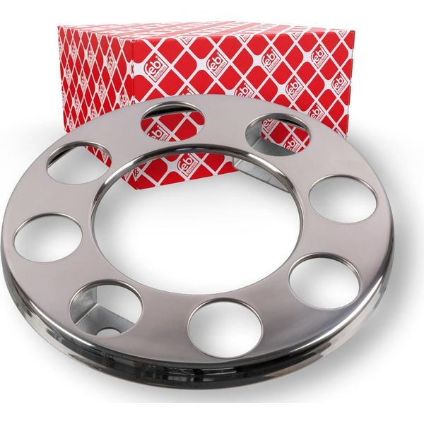 Rivestimento Ruota Febi Bilstein 184108 In Acciaio Inox Su Entrambi I Lati 188 Mm 366 Mm-image